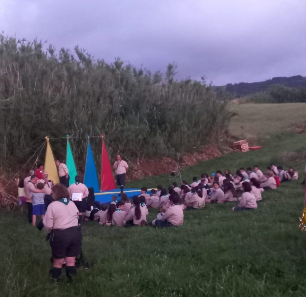 Escuteiros do Faial reunidos em acampamento de núcleo até domingo