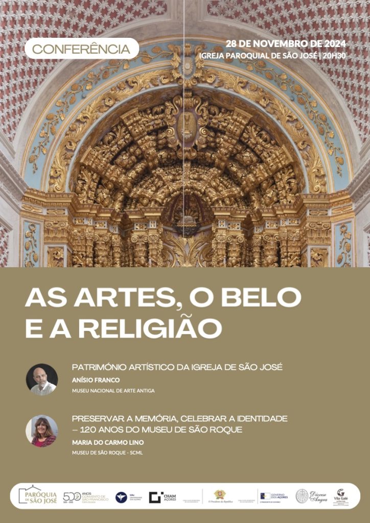 As artes, o belo e a religião em conferência da Igreja de São José